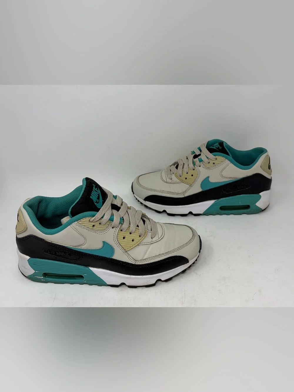 Nike Air Max 90 Sport Turquoise Sneakers Size 5.5 Youth